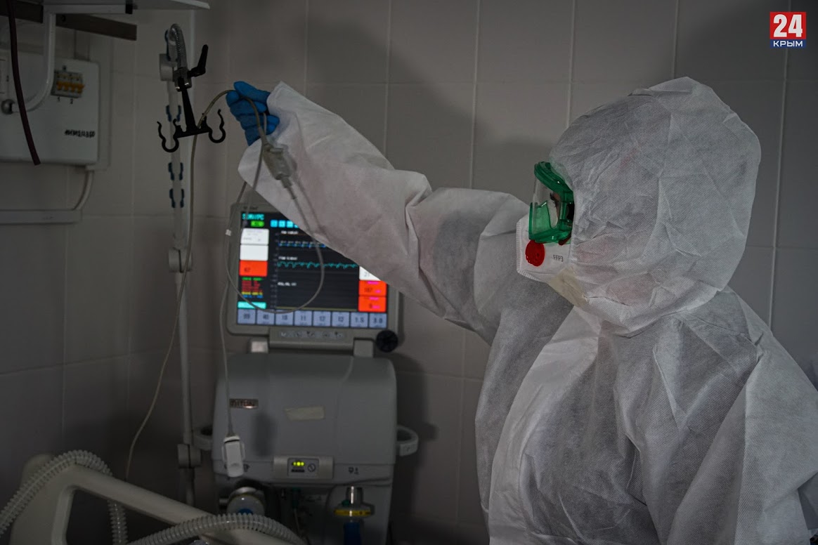 В крымских больницах устанавливают дополнительные кислородные концентраторы
