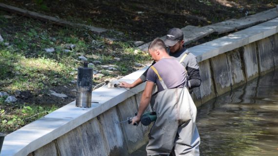В Симферополе расчистят проблемные участки реки Салгир до начала сезонных дождей