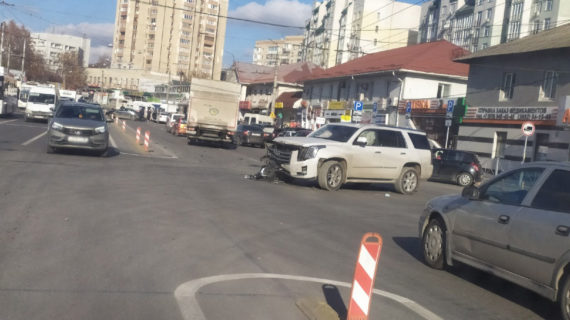Возле Автовокзала в Симферополе произошло ДТП